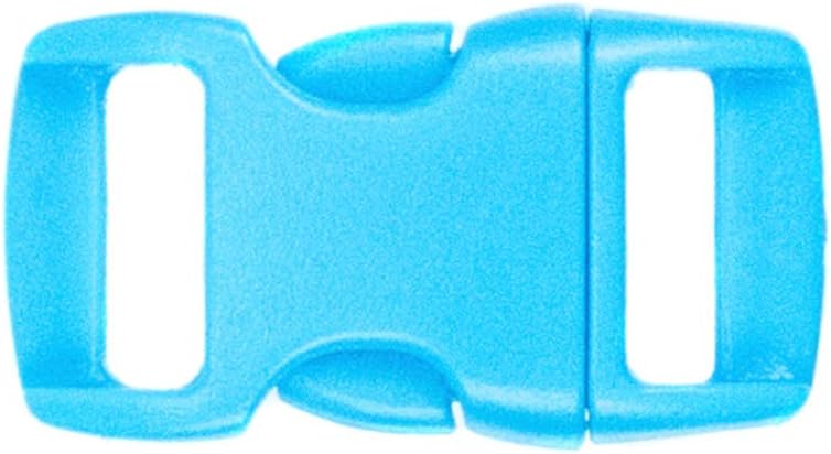 West Coast Paracord Side Release Contoured 3/8 Inch Buckles - Multiple Pack Size Options