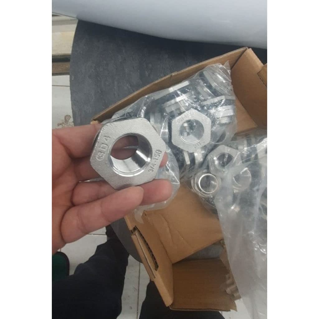 Conector de Manguera Conectores de Manguera de conexión de tubería de Acero Inoxidable 304 con Rosca Hembra BSP, for acoplador Adaptador de Conector de Tanque de Agua(1")
