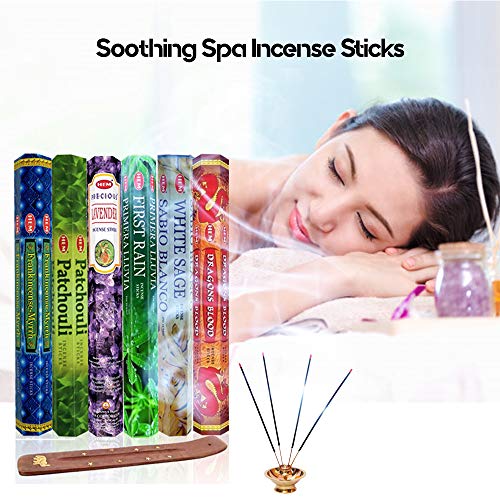 Tom'S Incense UNKNOWN Six Most Popular Hem Incense Scents With Free Burner thumb #5