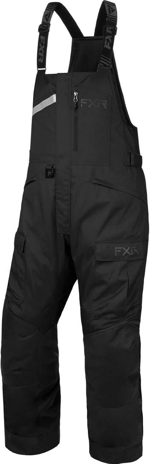 FXR Men's Excursion Bib Pant (Orange/Black - X-Large)