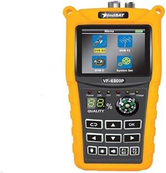 Digital Tester DVB-S2/C/T2 Combo Satellite Meter Satellite Finder V8 Finder