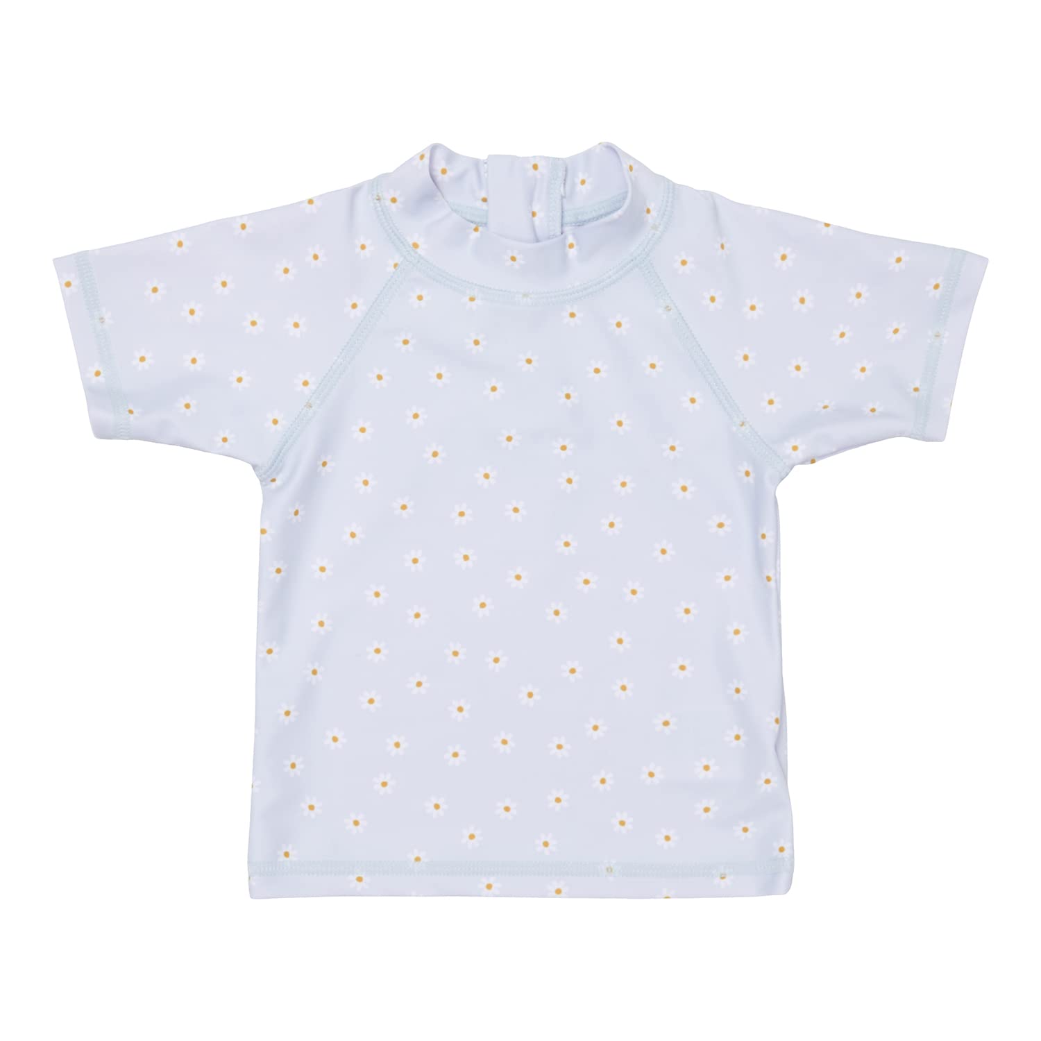Little Dutch Schwimmshirt Badeshirt Kurzarm Kleinkind Mädchen hellblau (Gr. 86/92)- Daisies/Gänseblümchen