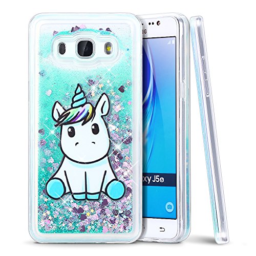 MoEvn Cover per Samsung J5 2016 Custodia, Unicorno...