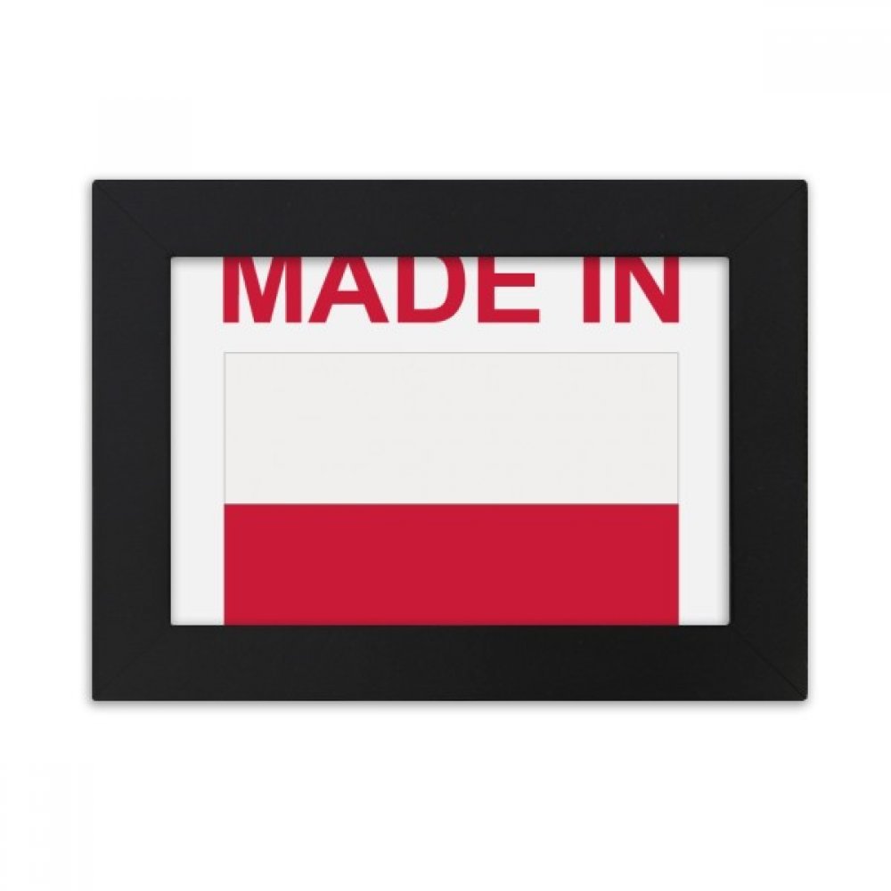 Cadre photo noir design Pologne pour embellir un bureau moderne