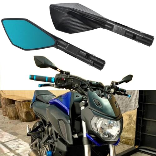 Espejos retrovisores motocicleta para Z800 y Z1000 en rutas urbanas 7