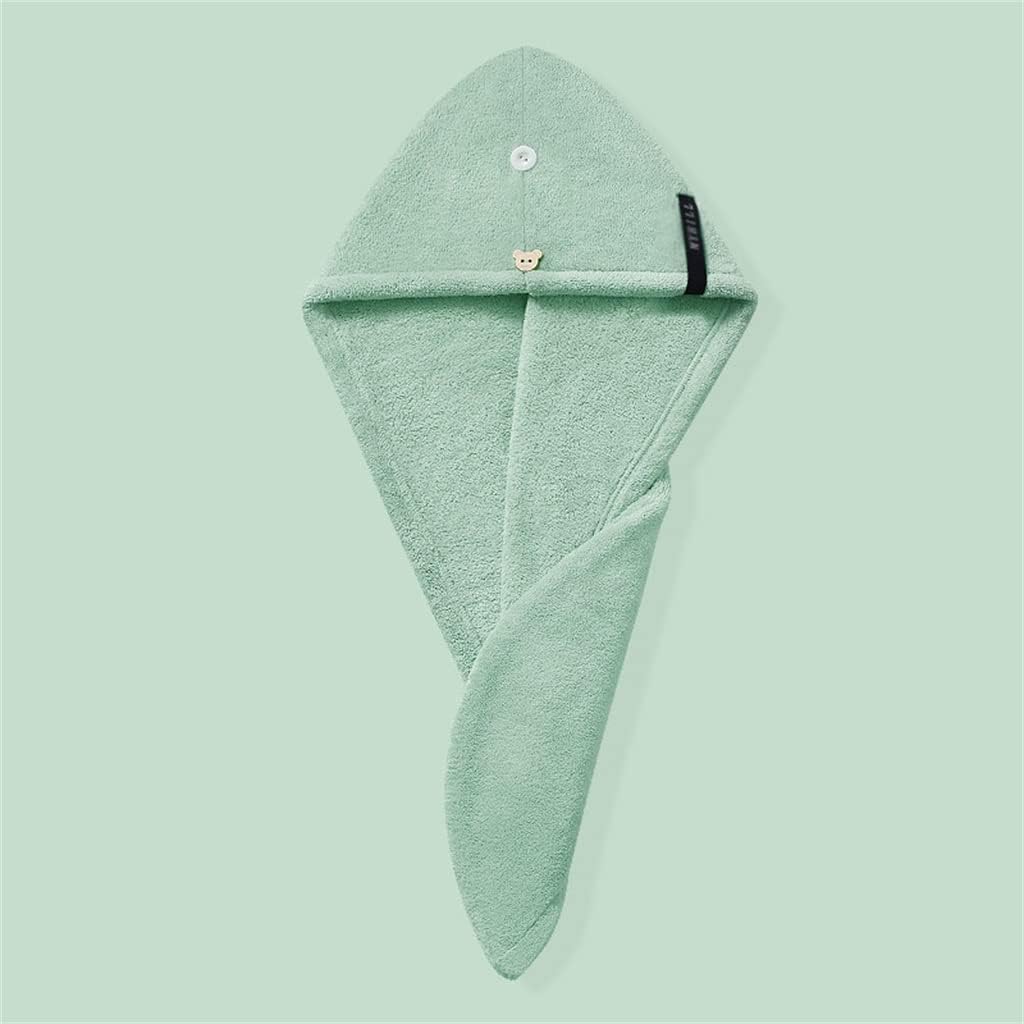 Wiping Hair Towel Absorbent and Quick-Drying Soft Female Dry Thickening Shower Cap