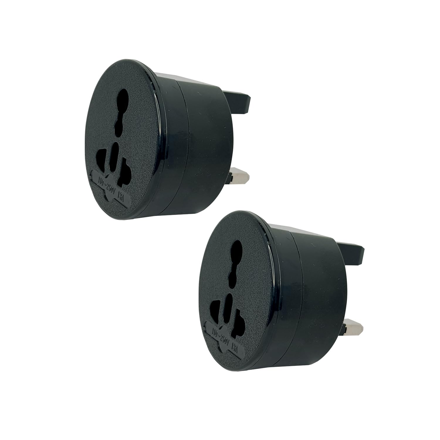 MX UK Plug Type G Universal Travel Adapter 3 Pin Round Shape Travel Power Plug Converter Compatible in UK Countries Dubai Hong Kong Singapore UK Adapter for Indian Flat Pin Socket-picture-49