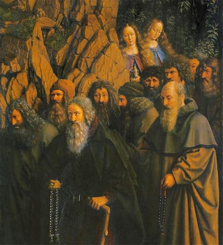 Carteles retro de Jan Van Eyck para transformar tus paredes con el arte de la pala de Gand