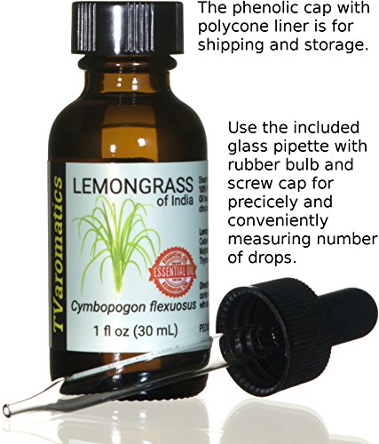 Aceite Esencial Puro de Lemongrass TVaromatics 30 mL miniatura 5