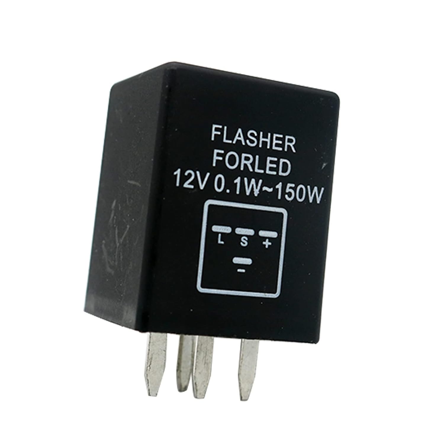 4Pin 5 Pin Electronic LED Flasher Relay for Turn Signal Bulbs Fix Hyper Flash Rapid Blink Issue for American Car Accessories (Color : 5 Pin)