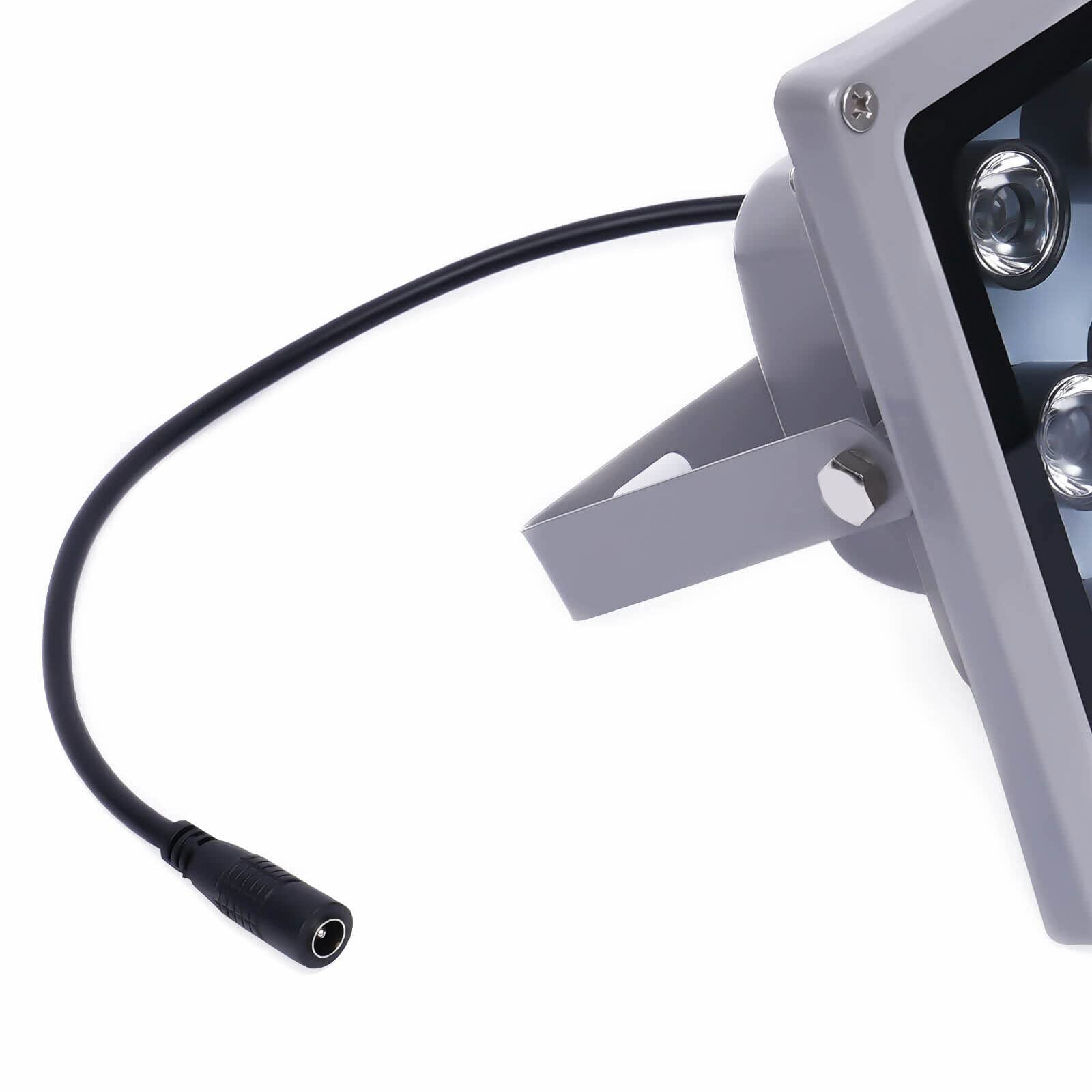 IR-Illuminator Licht 15 LED 850nm CCTV Nachtsicht Infrarot Strahler Licht Illuminator 850nm Array Infrarot Lampen Mit Sensor Nachtsicht Outdoor Wasserdicht Für CCTV Überwachungskamera
