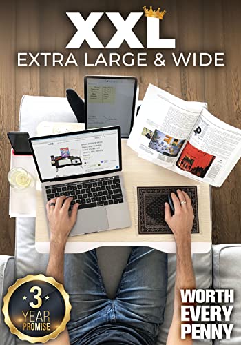 Cooper Mega Table Xxl Extra Large Lap Desk For Bed | Laptop Table, Portable Desk, Bed Laptop Desk, For Bed, Desk, Laptop, Writing, Computer Bed Table For Laptop | Floor Table, Floor Desk For Adults #TOP3