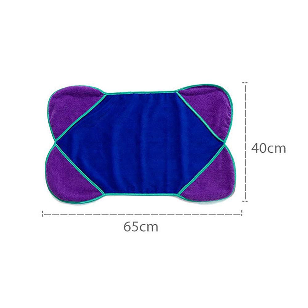 Serviette de Bain en Microfibre à Séchage Rapide, Serviettes de Séchage pour Chien, Serviette de Bain pour Chien Ultra Absorbante pour Chiots
