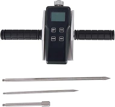 Soil Compaction Tester, Ground Bearing Capacity Detector for After Rolling Backfill Soil Clay Sand Mixed Soil, Measuring Range 0 Kg-100Kg 0N-1000N, Test Depth 0Cm-30Cm