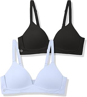 SALIA GIRL Soft Lightly Padded Teen Bras for Girls, Pull-On Wireless Training Bras for