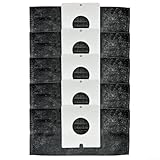 Matériau résistant aux déchirures : conçus pour plus de durabilité, ces sacs d'aspirateur résistent aux déchirures et à l'usure, ce qui les rend pour une utilisation fréquente dans n'importe quel environnement domestique.