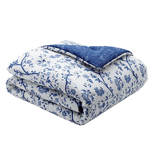 Laura Ashley 221645 Queen Comforter Set, Reversible Cotton Bedding thumb #3