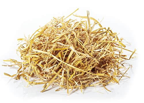 Heu-Tom ® 15kg frisches Gerstenstroh Strohballen direkt ab Hof Einstreu Futter Fuer Meerschweinchen Hasen Kaninchen Hamster Pferd