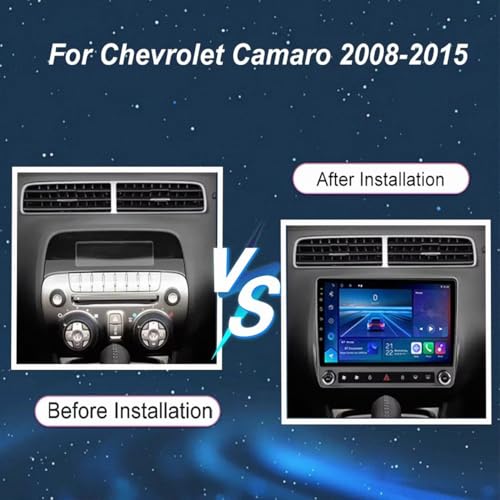 Radio Coche 2 DIN Carplay y Android Auto Inalámbricos para Citroen C4 2004-2014 Bluetooth 7