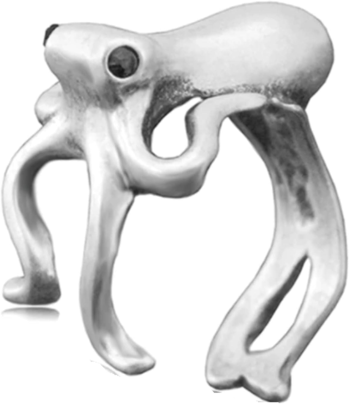 CrownOfRibbonsOctopus Ring, Surfer and Beach Jewellery for Women in an Organza Gift Bag