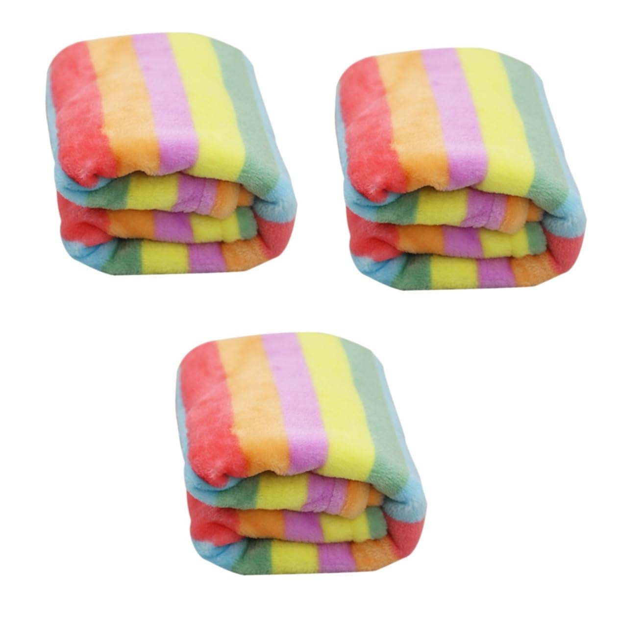 Couverture pour chien Angoily 3 pièces en flanelle contre les poils et le froid