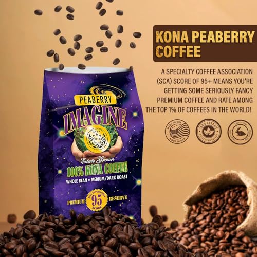 Imagine Kona Peaberry Rare Beans