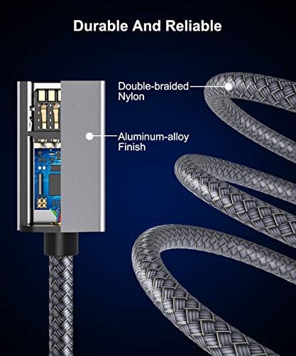 Elebase Mini HDMI Male to HDMI Female Cable Adapter,4K/60Hz 0.67 FT High Speed Standard Type C HDMI 2.0 Connector for DSLR Camera,Camcorder,Graphics Video Card,Laptop,Pico Projector,Raspberry Pi W
