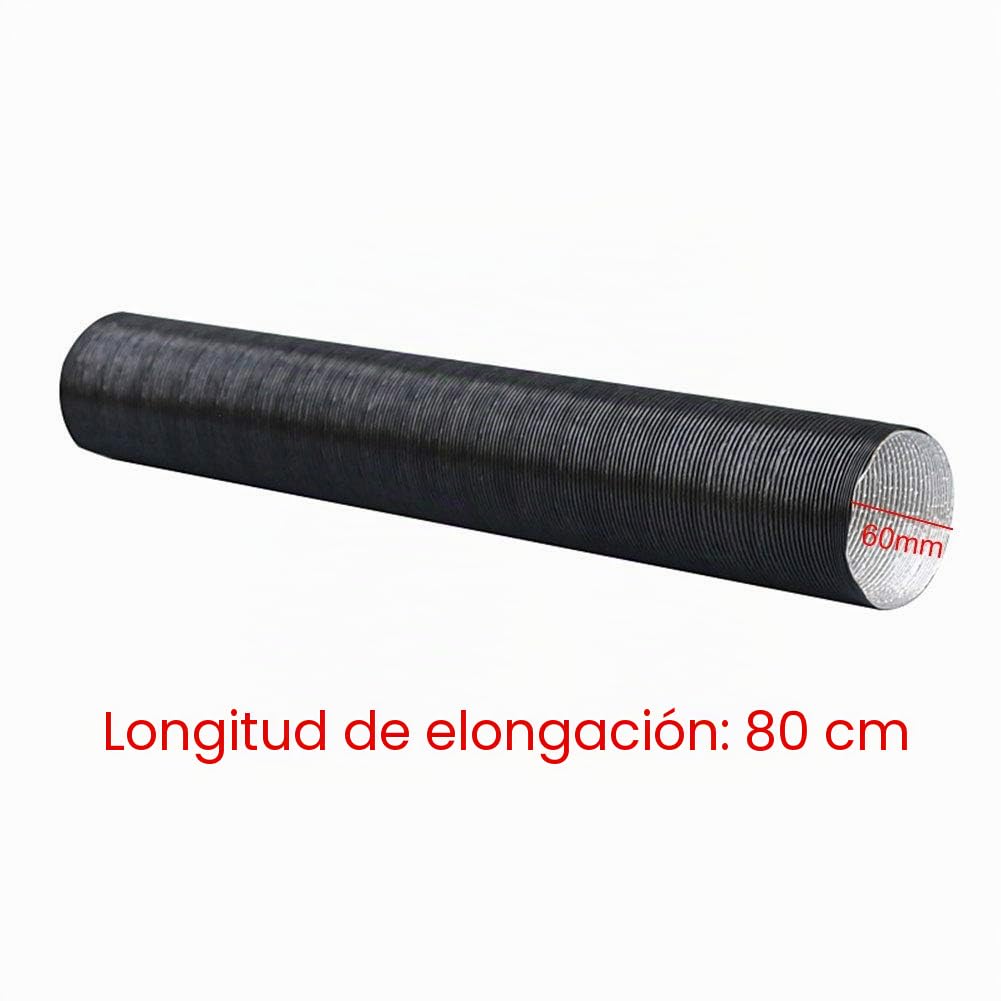 Manguera de admisión de aire, tubo de entrada de aire de 42/60/75 mm para coche, tubo de admisión reemplaza