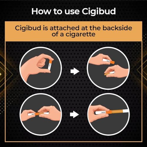 Image of NANOCLEAN GLOBAL PVT. LTD Cigibud Nanoclean Filters | Featured on Shark Tank India 2.0 | Slim Filters for Tar & Smoke Control - White Color - Pack of 1-30 Filters
