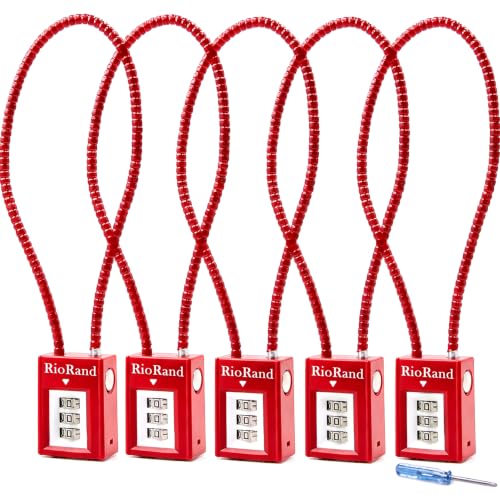 Image of RioRand 15 Inch Combination Gun Cable Lock