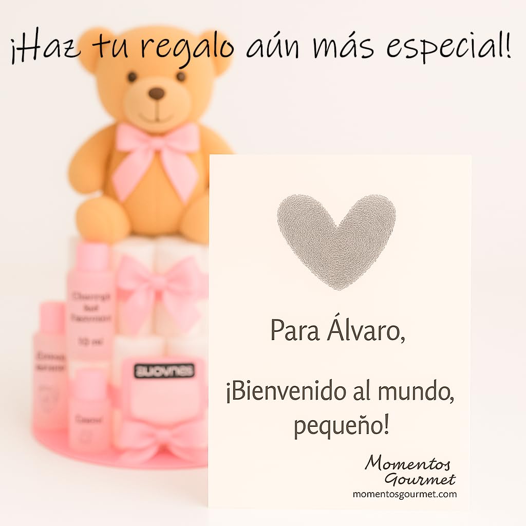 Tarta de Pañales Personalizable XXL Rosa Regalo Bebé Recién Nacido Niña Canastilla Bebe Recién Nacido. Chupete Gel Toallitas Loción Crema. Cesta Accesorios Bebe Recien Nacido Regalos Mamás Primerizas