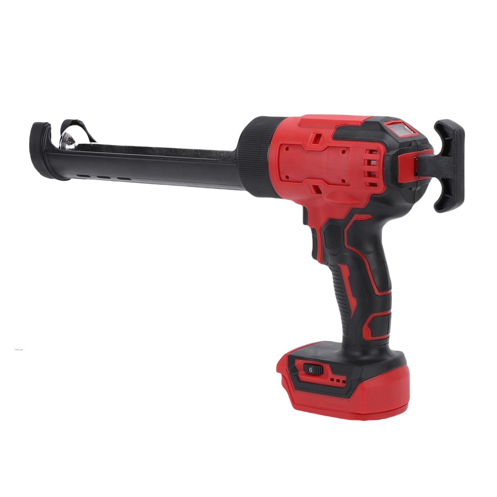 Sorandy Elektryczny Pistolet do Uszczelniania o Pojemności 300 Ml, Zapobiegający Kapaniu, z 6 Regulowanymi Prędkościami, funkcją Automatycznego Cofania i Oświetleniem LED, Zasilanym Akumulatorowo
