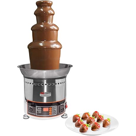 ALDKitchen 4-Tier Chocolate Fountain