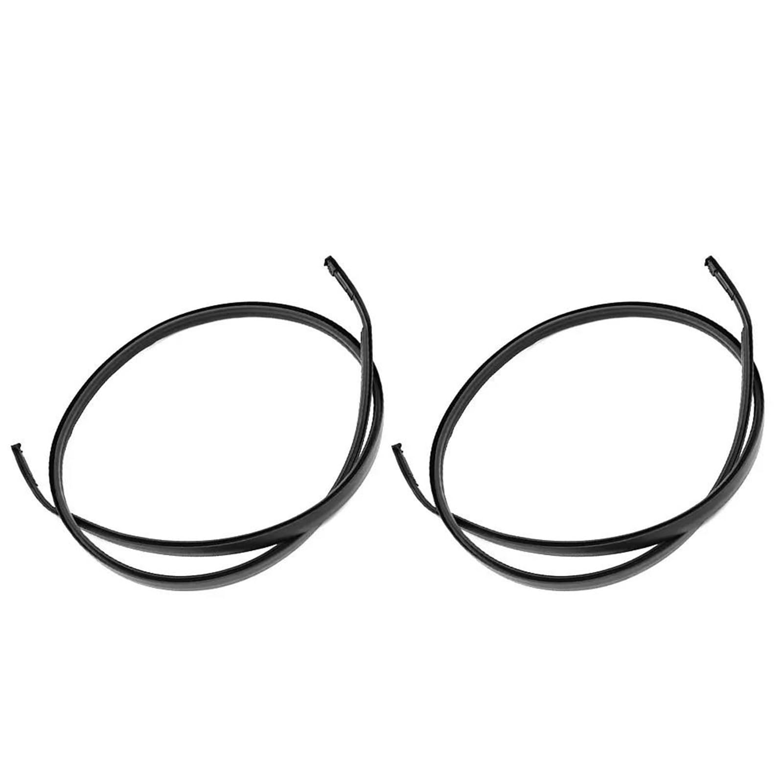 Car Window Rubber Seal for Toyota for Yaris Hatchback 2007 2008 2009 2010 2011 Car Left Right Roof Moulding Trim Strip Seal Window Weatherstrip