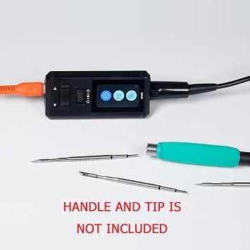 MINIWARE TS1M Multi-Function Mini Soldering Station, 200W Max, 100-450°C Temp Range, Dual Power Input (PD3.1 140W/DC 200W), 1.47 TFT Display, for 210/245/H100 Series Handles