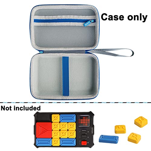 JCHPINE Hard Carrying Case for GiiKER Super Slide Brain Games, Protective Storage Holder for GiiKER Brain Teaser Puzzles Interactive Handheld Game Console Accessories (Blue Case Only) - Thumbnail 3