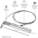 Sportvitae Comba ALUPRO de Alta Velocidad | Speed Jump Rope |Empuñaduras de...