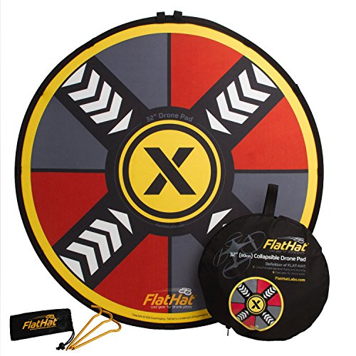 Preisvergleich Produktbild FlatHat FHDPGR32 Colllapsible Drone Pad 80 cm (32 Zoll) Mehrfarbig