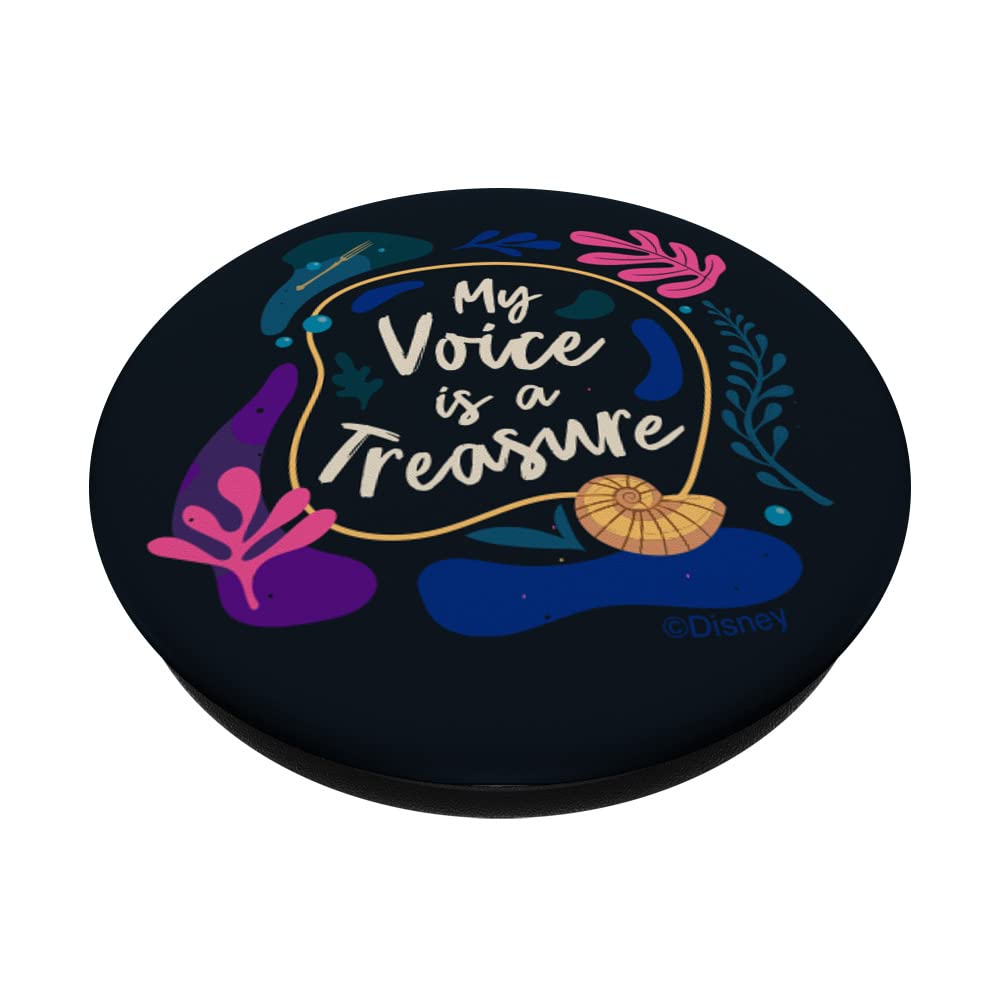 Disney The Little Mermaid Ariel My Voice is a Treasure PopSockets PopGrip Intercambiabile