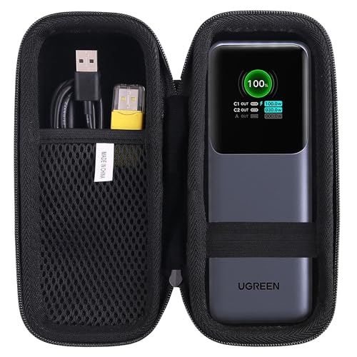 Funda para UGREEN Power Bank 25000mAh evita golpes y arañazos con esta caja de viaje EVA