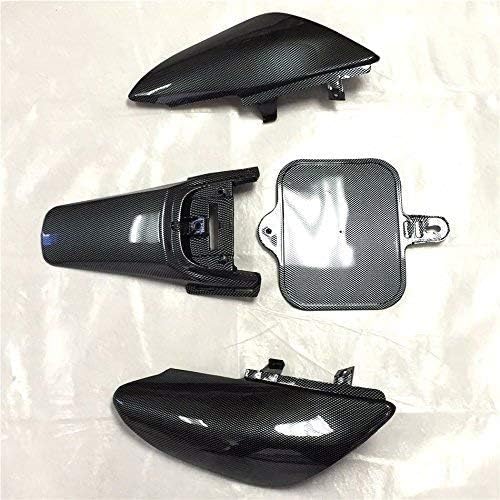 Miniatura 4 de XKH - Kit de guardabarros de plástico de fibra de carbono, kit de carenado de trabajo corporal compatible con CRF XR XR50 CRF50 Clone 125CC Pit Dirt