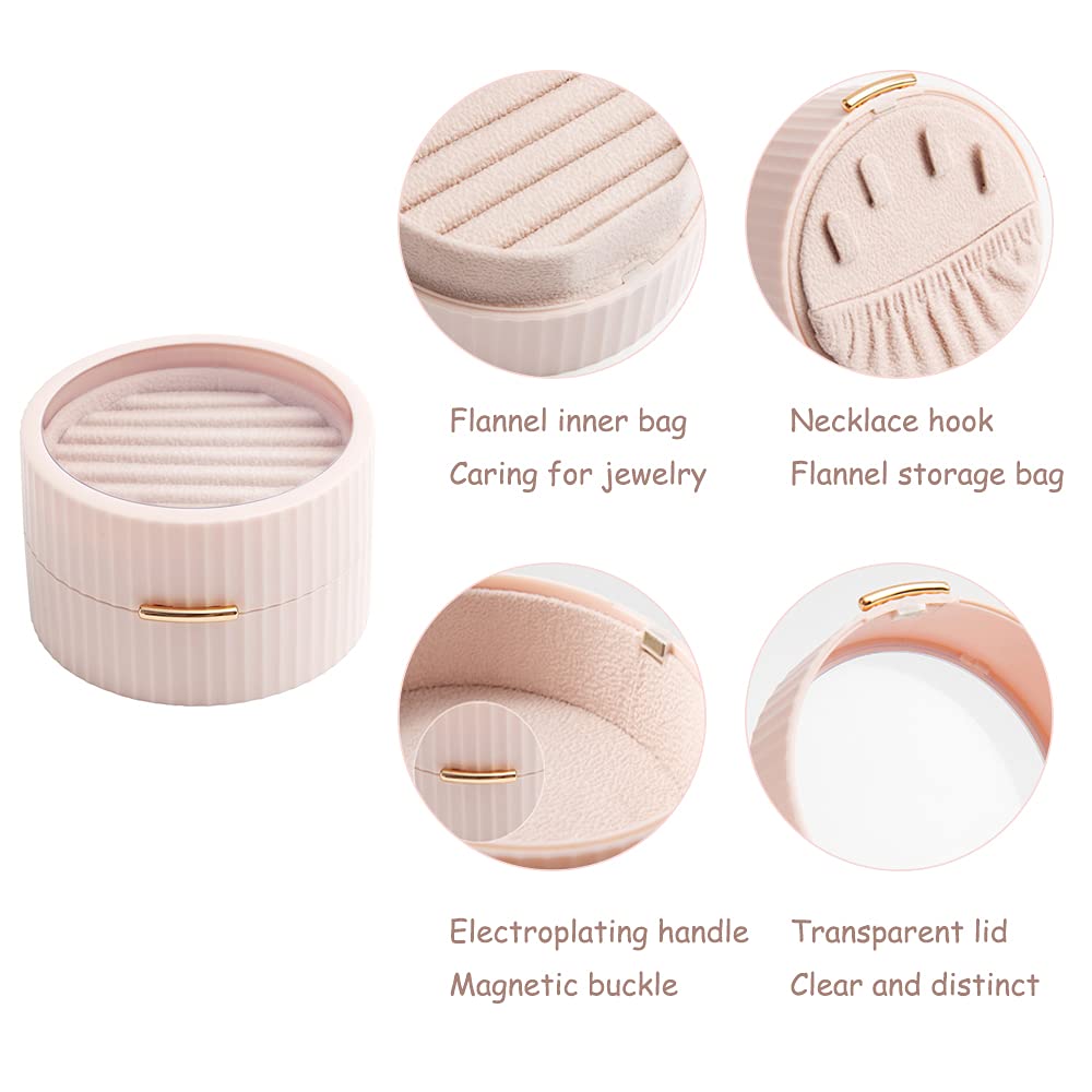 Porta Orecchini Da Viaggio Porta Orecchini Organizer, Porta Gioielli Da Viaggio, Rotolo Rotolo Portagioielli