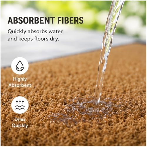 Paillasson de cuisine intérieur anti-salissure tapis rembourré pour sol propre - 5