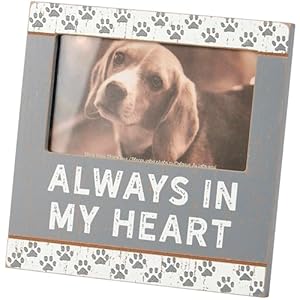 Primitives by kathy always in my heart photo frame  urban country home decor
