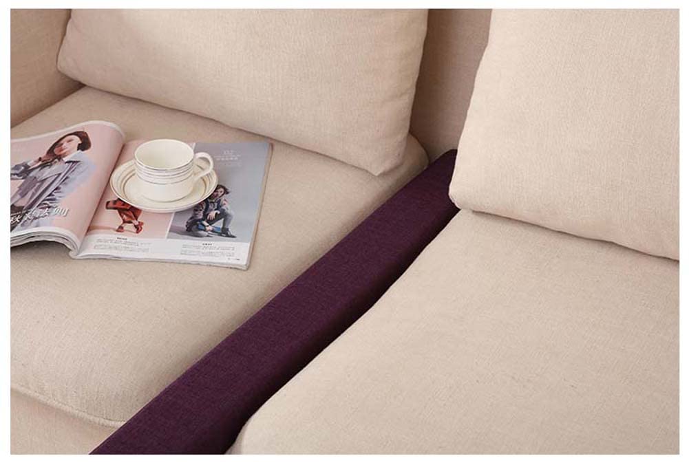 Soporte de espuma viscoelástica relleno de alta densidad para cama/sofá,Cojín de protección para mesilla de noche,Extensor de colchón suave Almohada desmontable para cabecero cerrar brecha