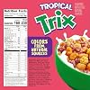 Cereal Trix tropical para el desayuno, Disney Moana, 10.7 oz | Elaborado con grano entero, formas temáticas de Moana con sabores de frutas tropicales y colores naturales 10.7 onzas (Paquete de 1) 4