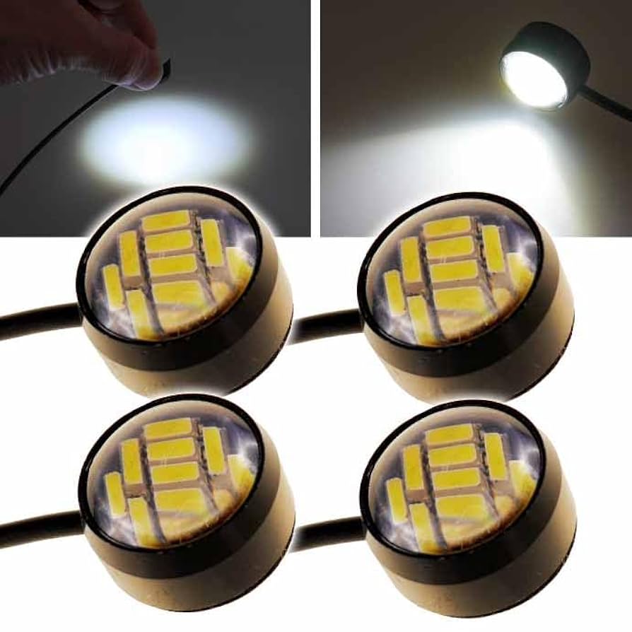 LEDスポットライト12灯 Amazon.co.jp: 12LED ボタン型LEDアンダースポットライト 常時