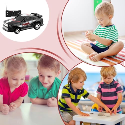 Voiture de dérive télécommandée en canette portable mini course RC