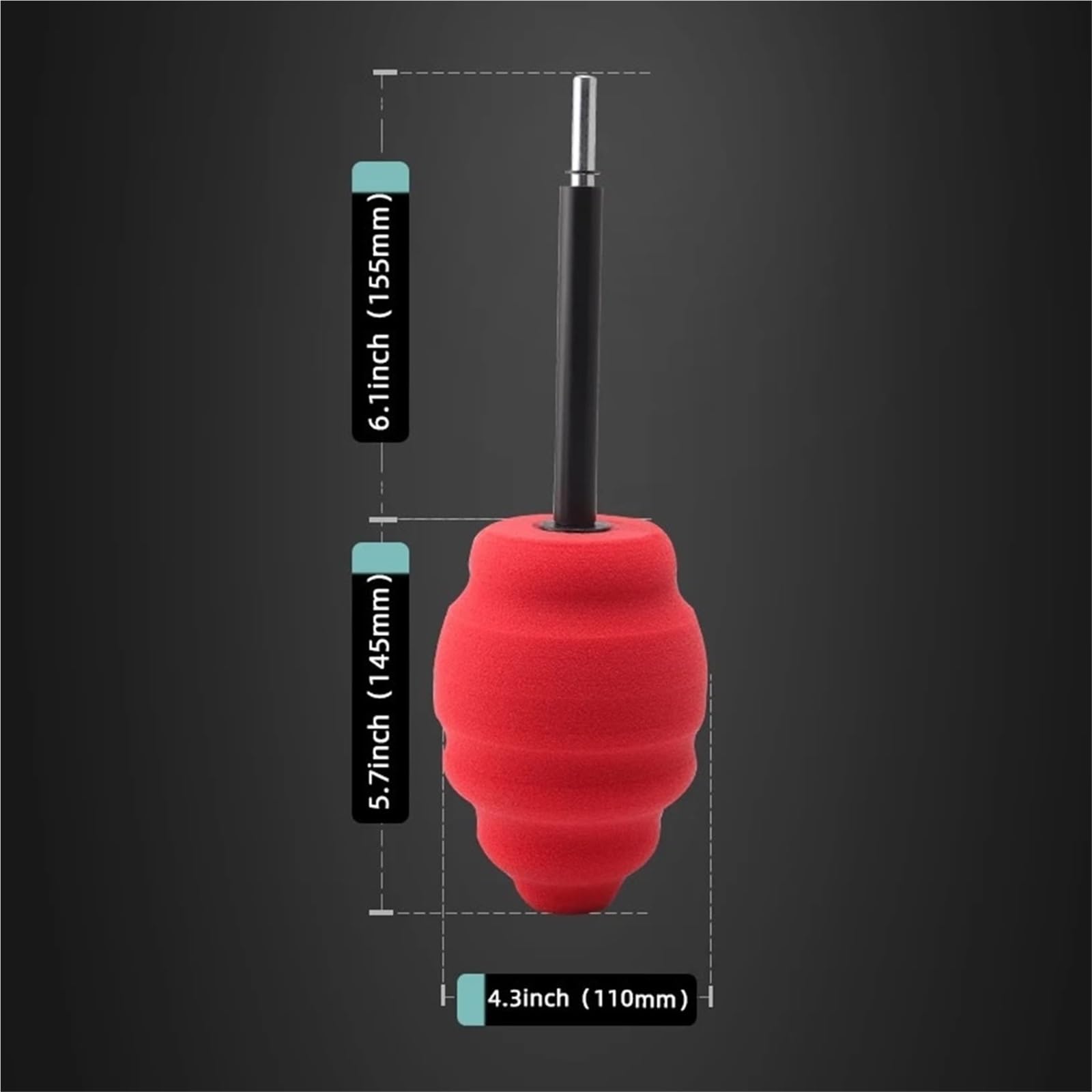 Ball Buster Wheel And Rim Polisher System Polishing Ball For Body Wheels Care Wash Cleaning Auto Tools