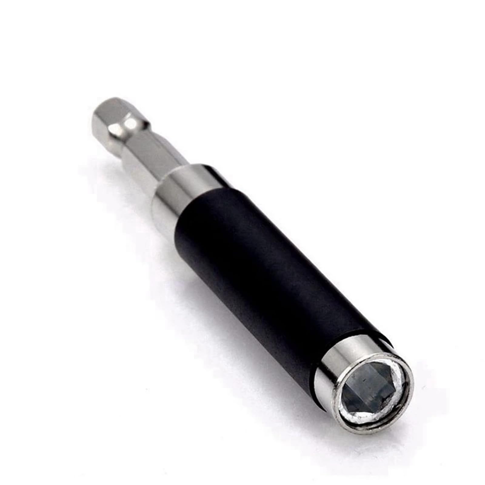 Portainserti da 6,35 mm, attacco esagonale, 80+120 cm, punta for viti, cercafori, punta magnetica, 2 pezzi